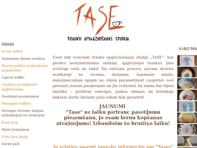Trauku apgleznošanas studija, Tase, SIA